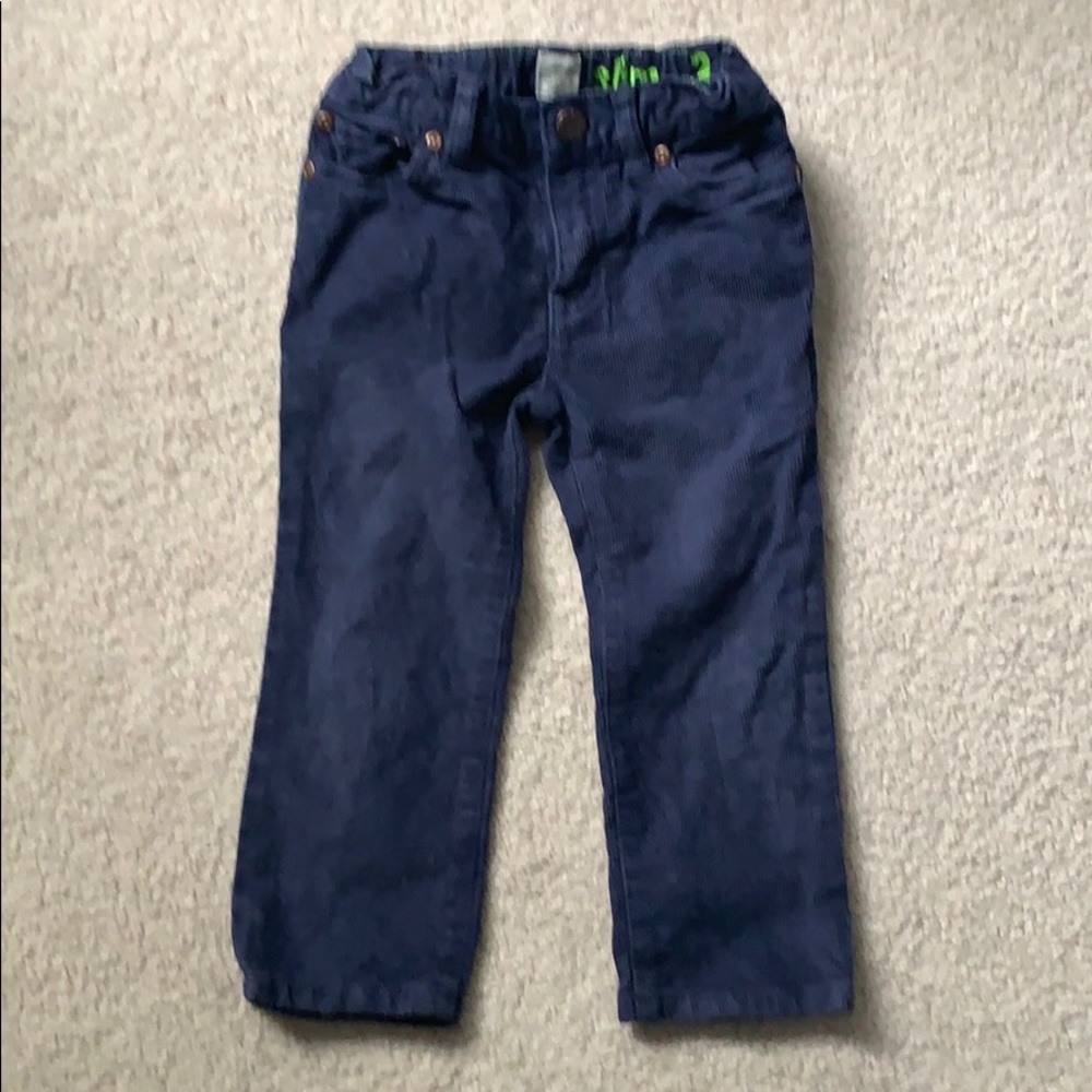 EUC Crewcuts slim fit corduroy pants
